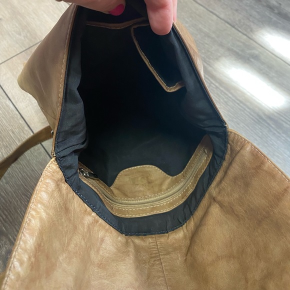 Vintage Leather Boho Satchel - Picture 4 of 6